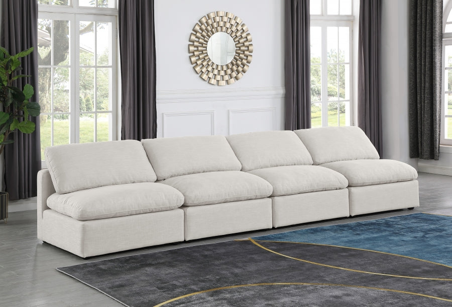 Indulge Linen Textured Fabric Sofa