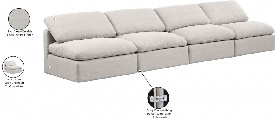 Indulge Linen Textured Fabric Sofa