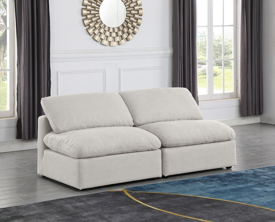 Indulge Linen Textured Fabric Sofa