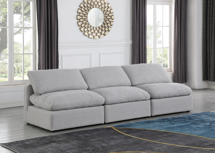 Indulge Linen Textured Fabric Sofa