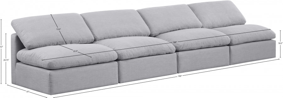 Indulge Linen Textured Fabric Sofa