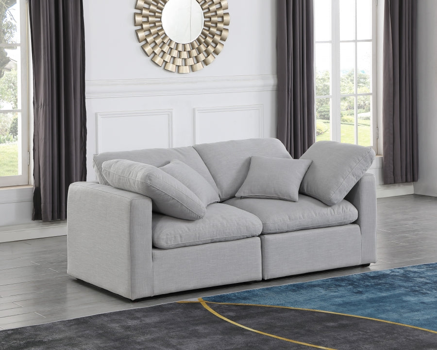 Indulge Linen Textured Fabric Sofa