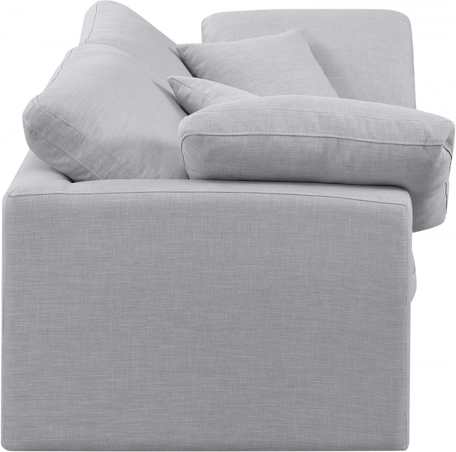 Indulge Linen Textured Fabric Sofa