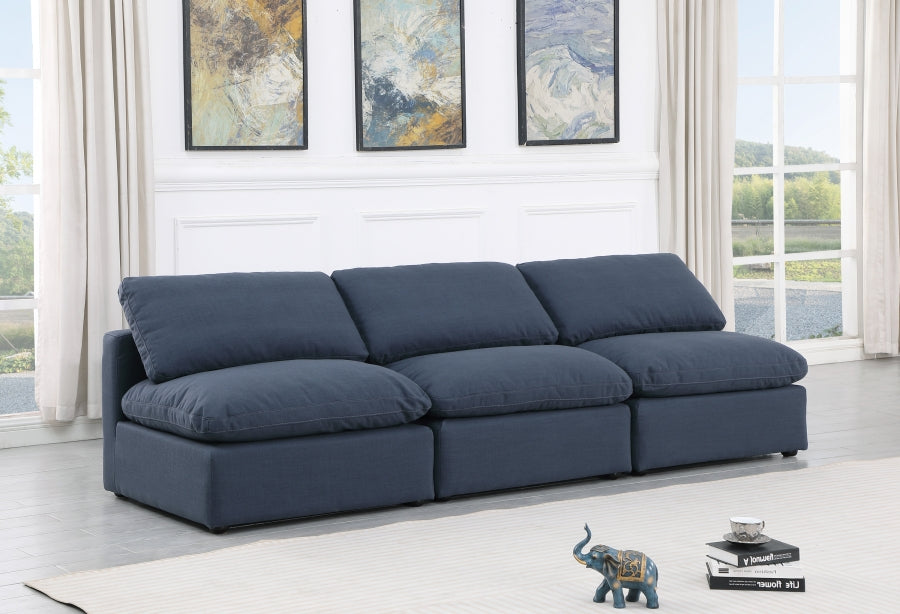 Indulge Linen Textured Fabric Sofa