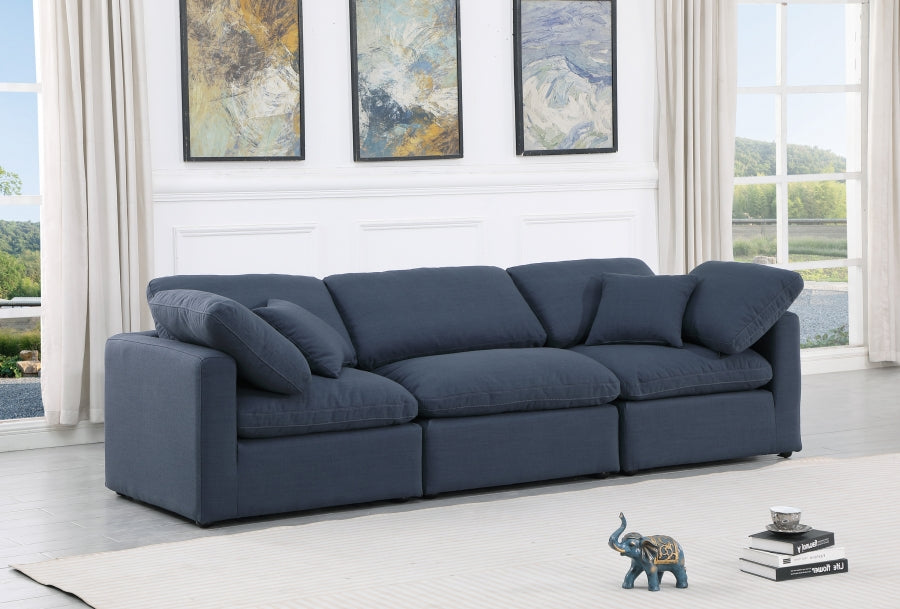 Indulge Linen Textured Fabric Sofa