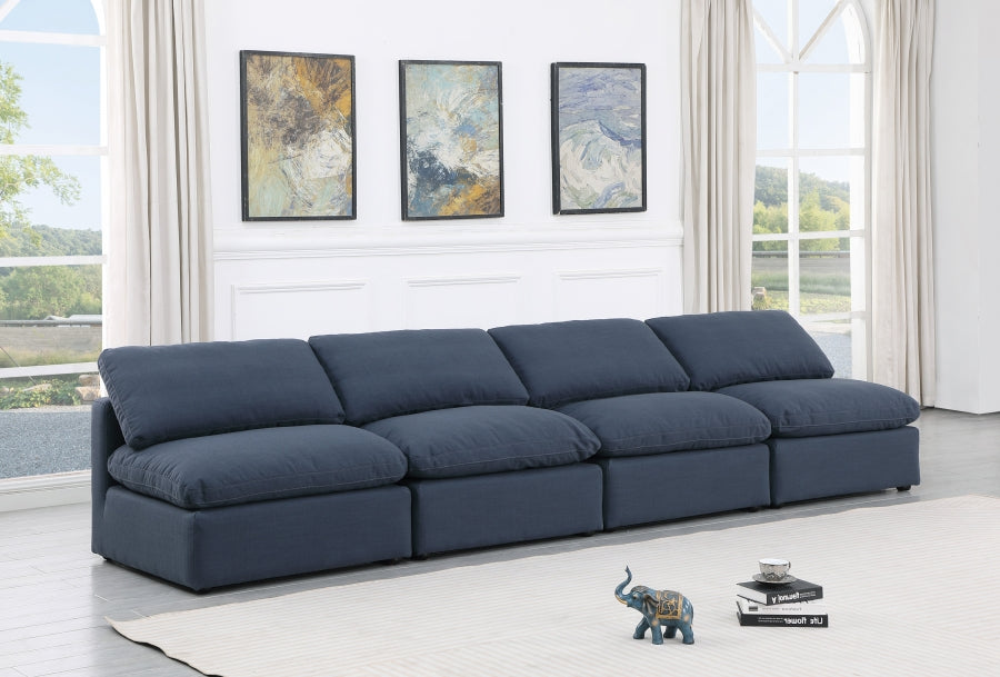 Indulge Linen Textured Fabric Sofa