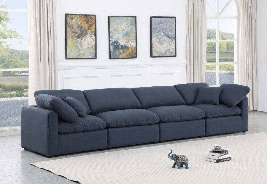 Indulge Linen Textured Fabric Sofa