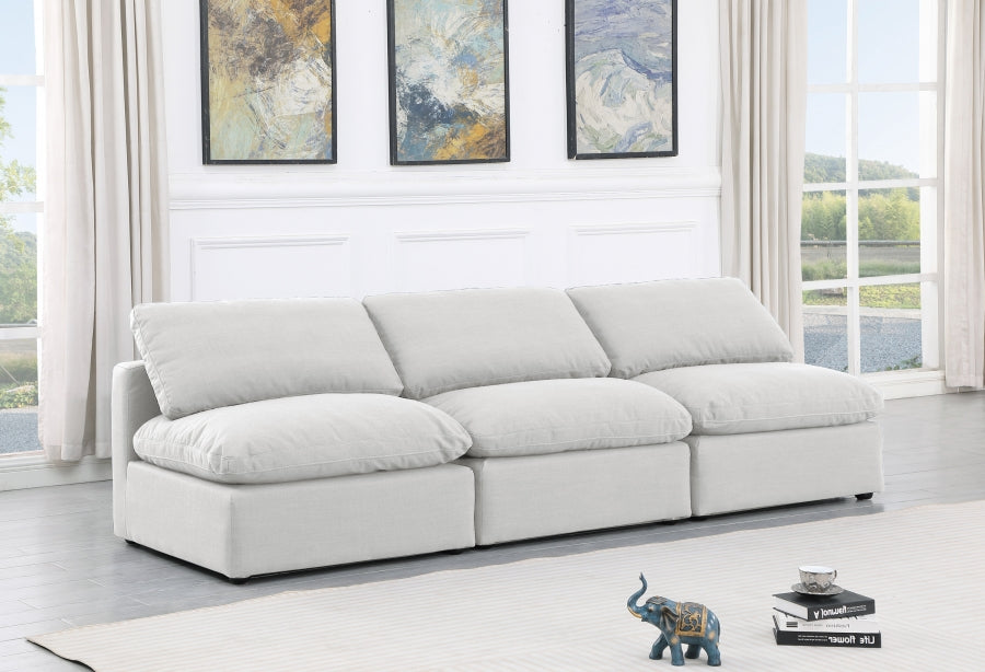 Indulge Linen Textured Fabric Sofa