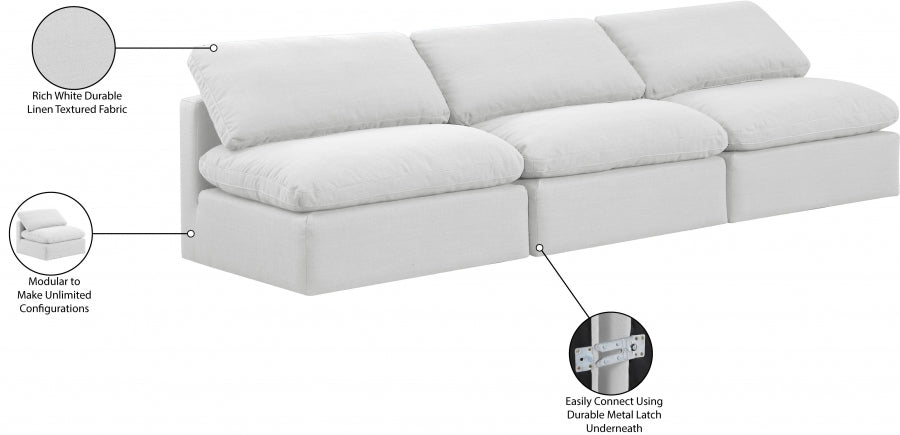 Indulge Linen Textured Fabric Sofa