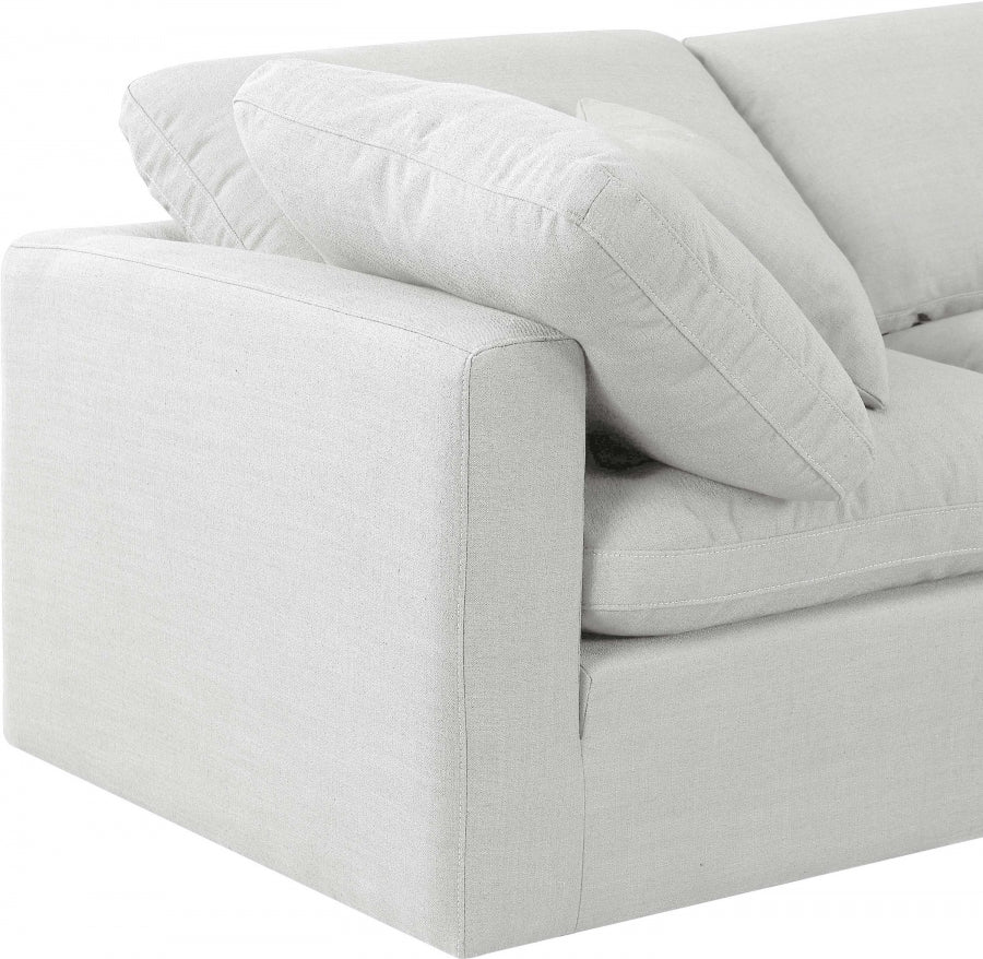 Indulge Linen Textured Fabric Sofa