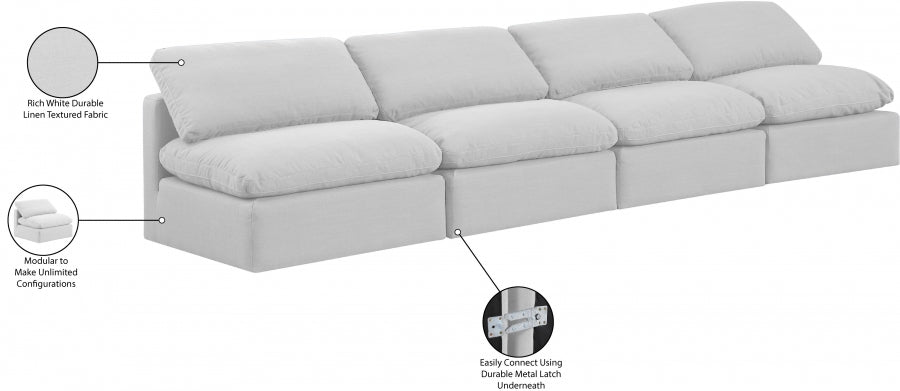 Indulge Linen Textured Fabric Sofa