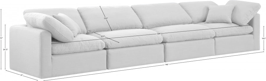 Indulge Linen Textured Fabric Sofa