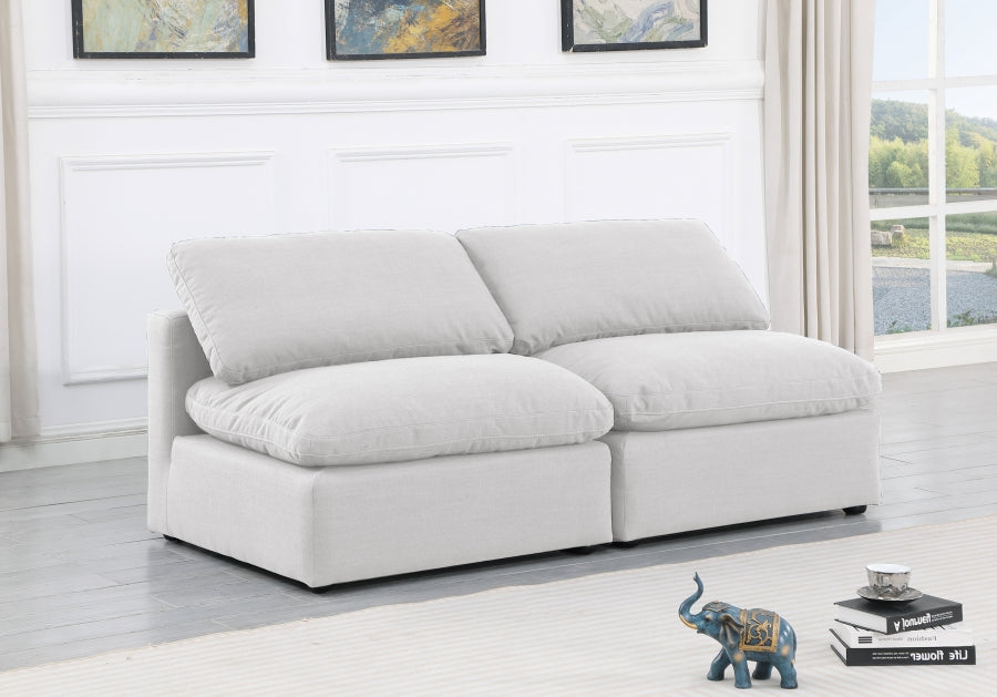 Indulge Linen Textured Fabric Sofa