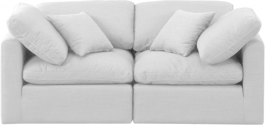 Indulge Linen Textured Fabric Sofa