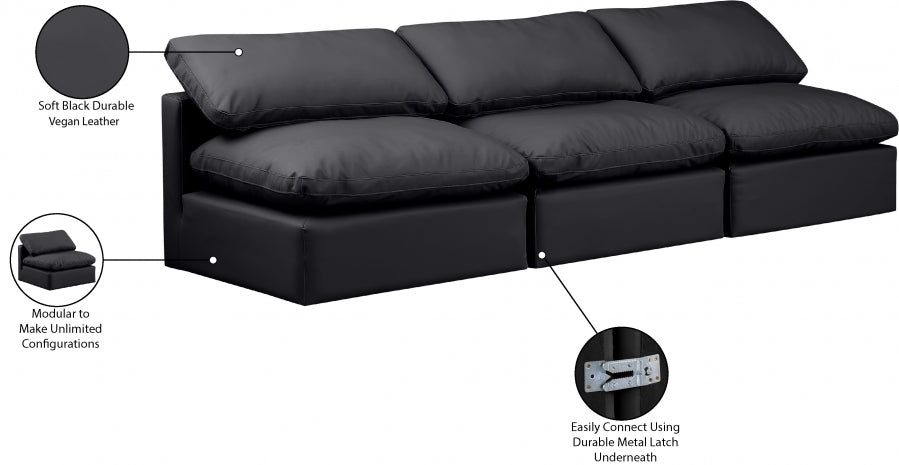 Indulge Vegan Leather Sofa