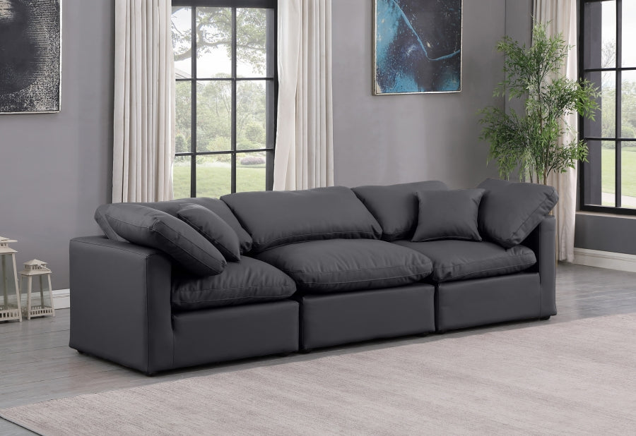 Indulge Vegan Leather Sofa