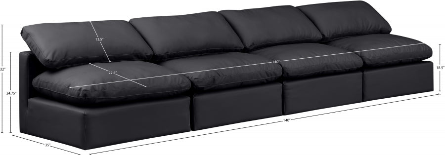 Indulge Vegan Leather Sofa