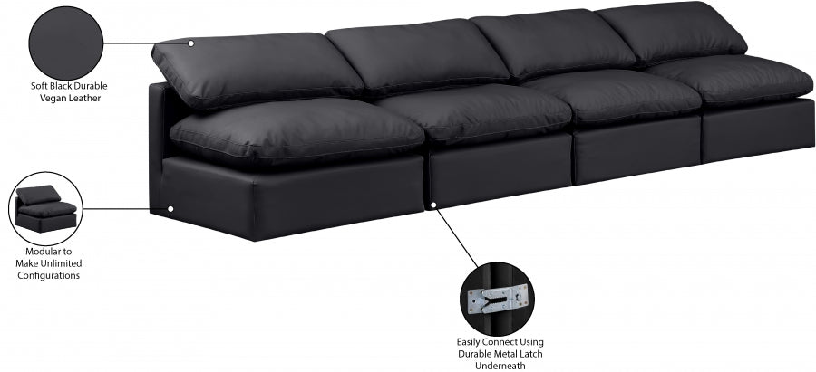 Indulge Vegan Leather Sofa