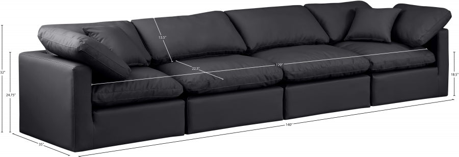 Indulge Vegan Leather Sofa