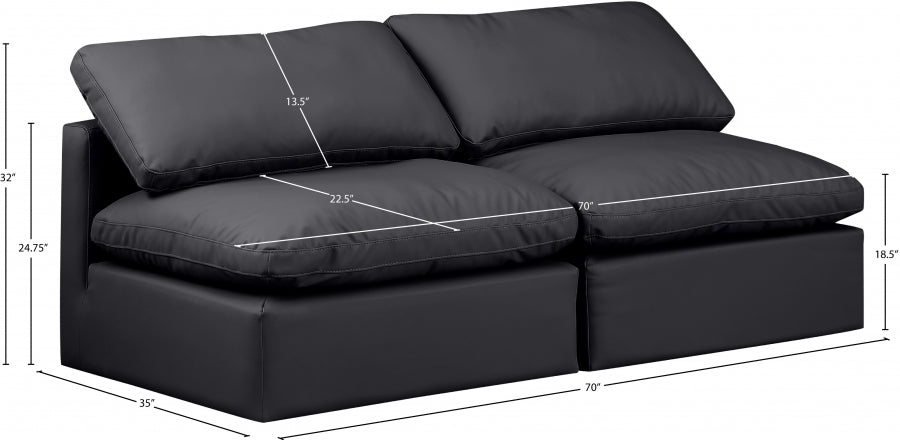 Indulge Vegan Leather Sofa