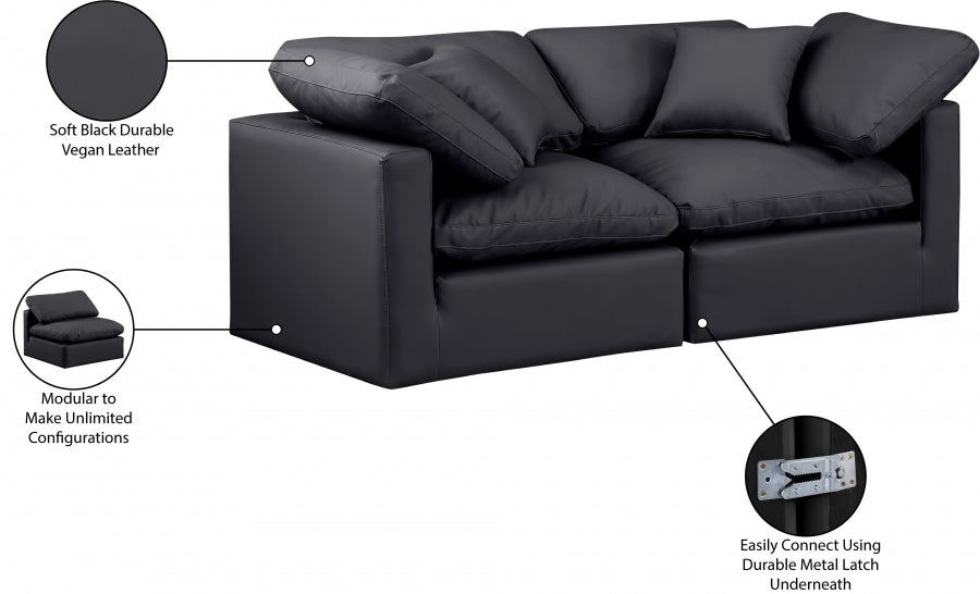 Indulge Vegan Leather Sofa