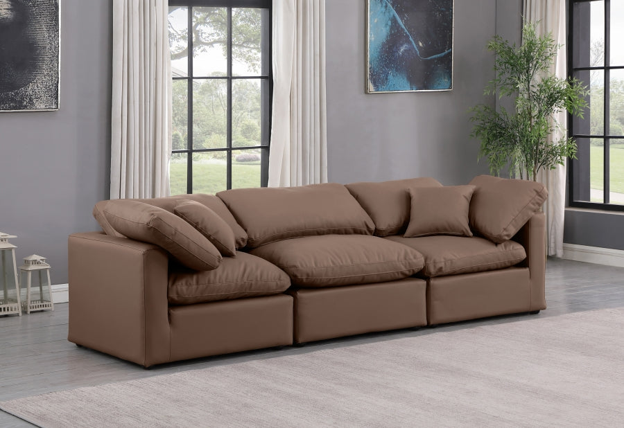 Indulge Vegan Leather Sofa