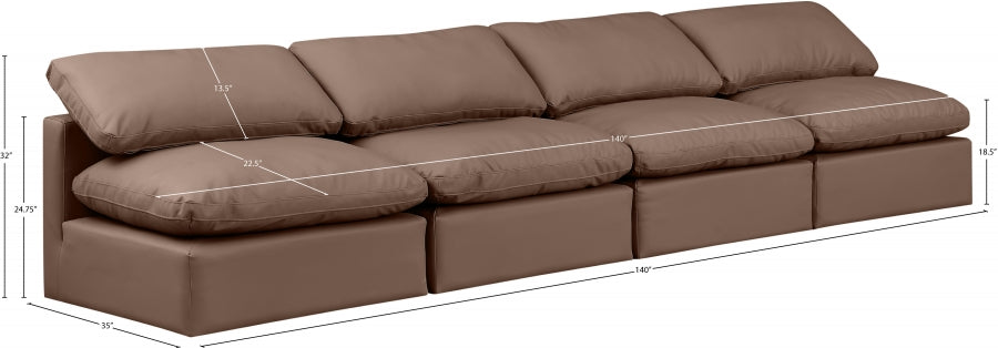 Indulge Vegan Leather Sofa