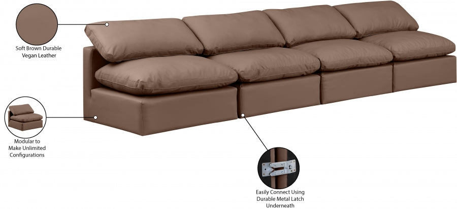 Indulge Vegan Leather Sofa