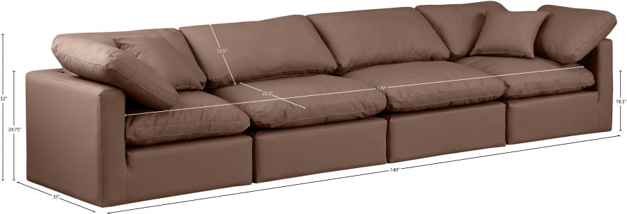 Indulge Vegan Leather Sofa