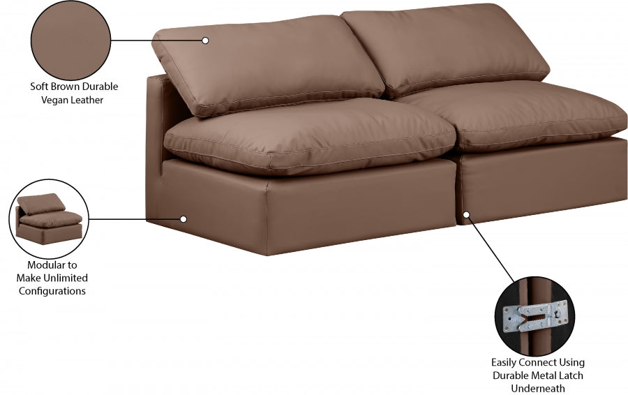 Indulge Vegan Leather Sofa