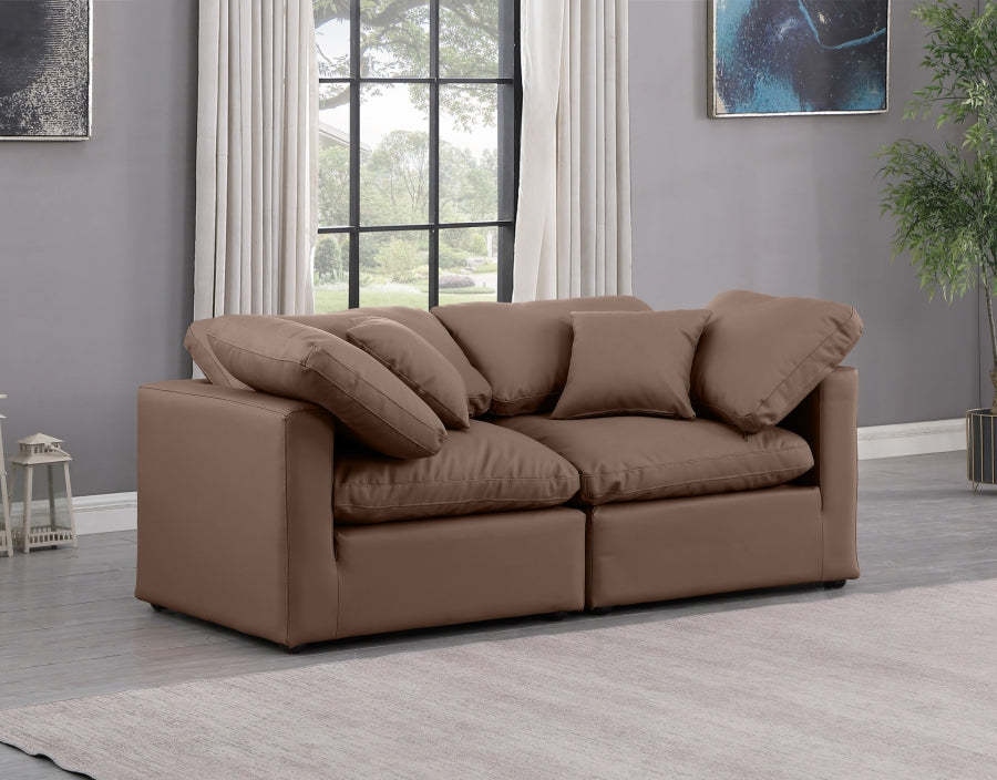 Indulge Vegan Leather Sofa