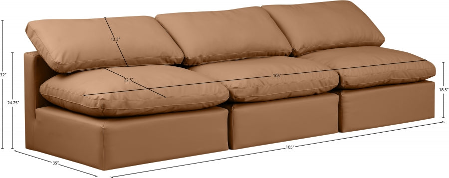 Indulge Vegan Leather Sofa