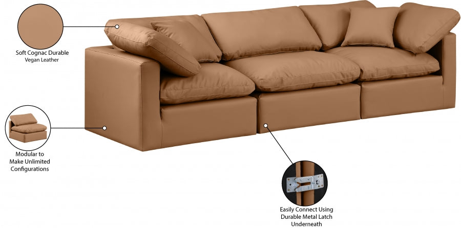 Indulge Vegan Leather Sofa