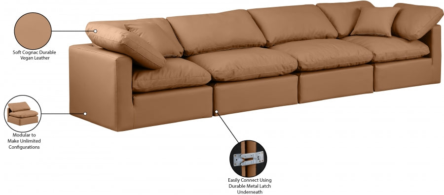 Indulge Vegan Leather Sofa