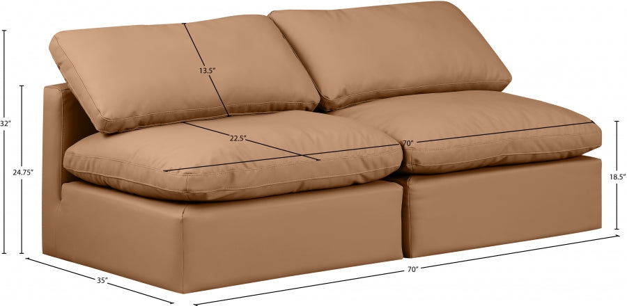 Indulge Vegan Leather Sofa