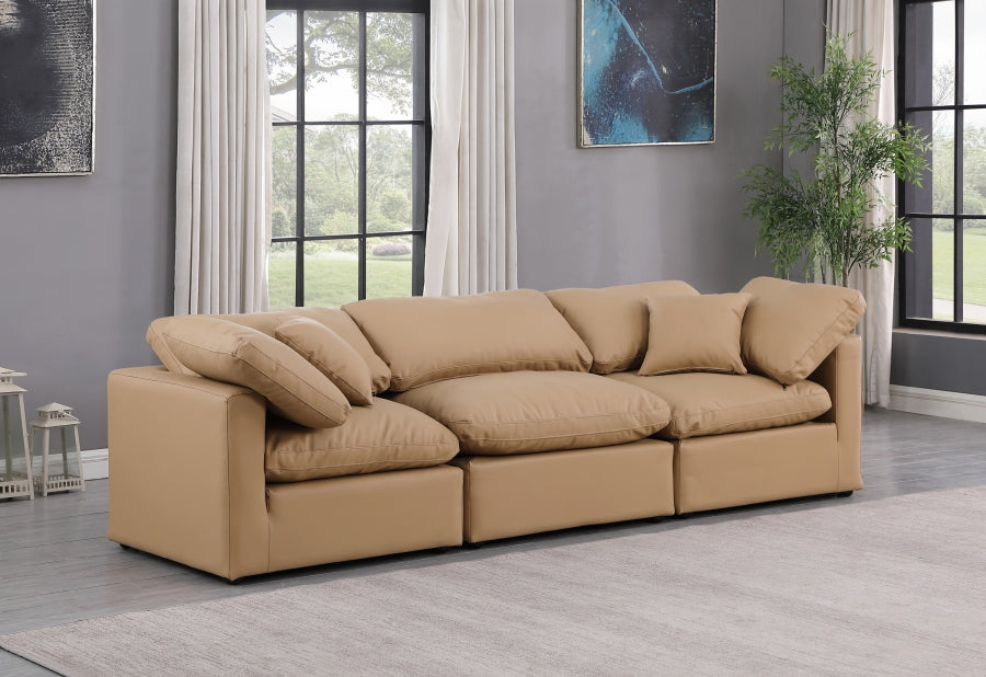 Indulge Vegan Leather Sofa