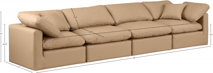 Indulge Vegan Leather Sofa