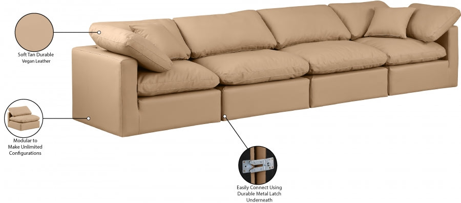 Indulge Vegan Leather Sofa