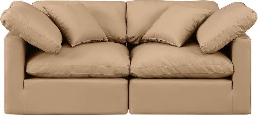 Indulge Vegan Leather Sofa