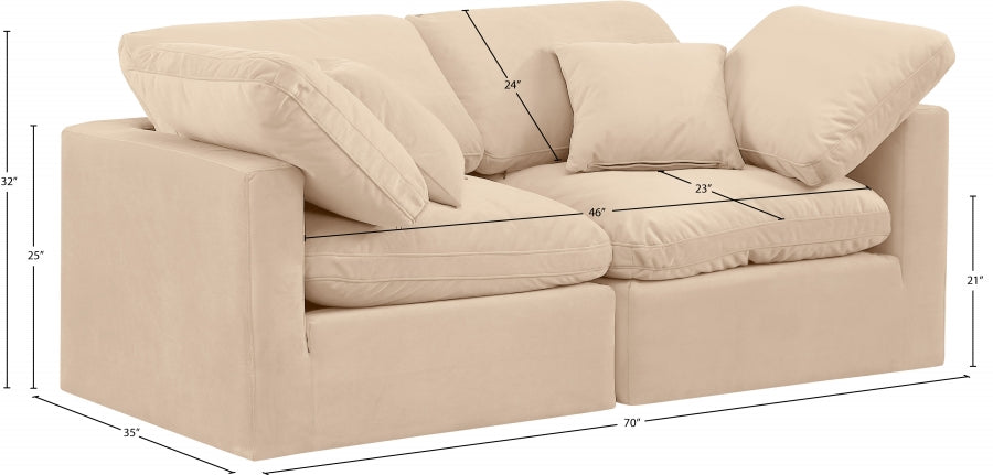 Indulge Velvet Sofa