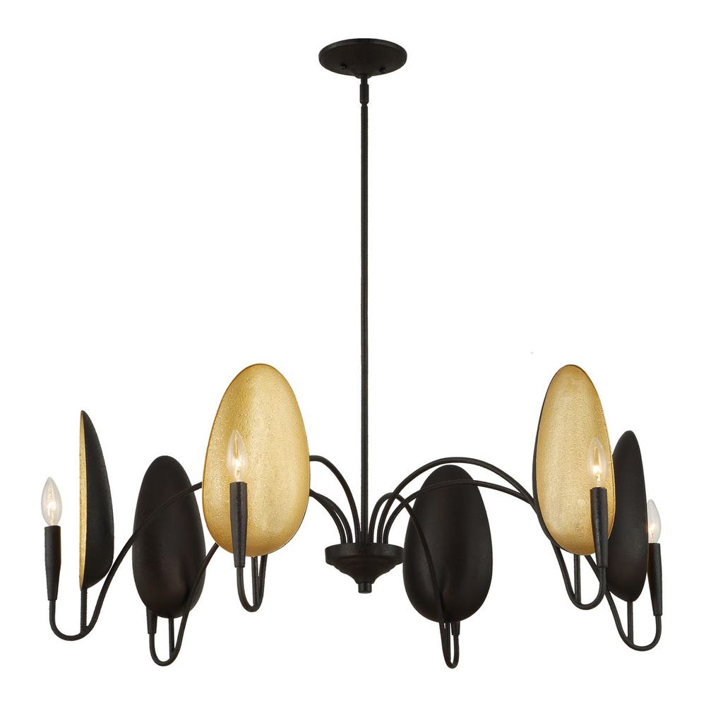 Warwick, 6 Lt Chandelier
