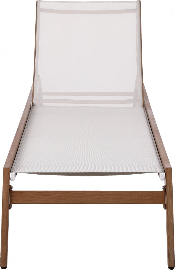 Maui Water Resistant Fabric Upholstered Outdoor Patio Lounger