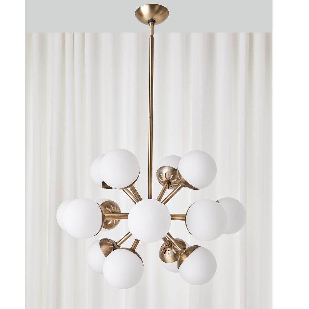 Droplet, 16 Lt Chandelier
