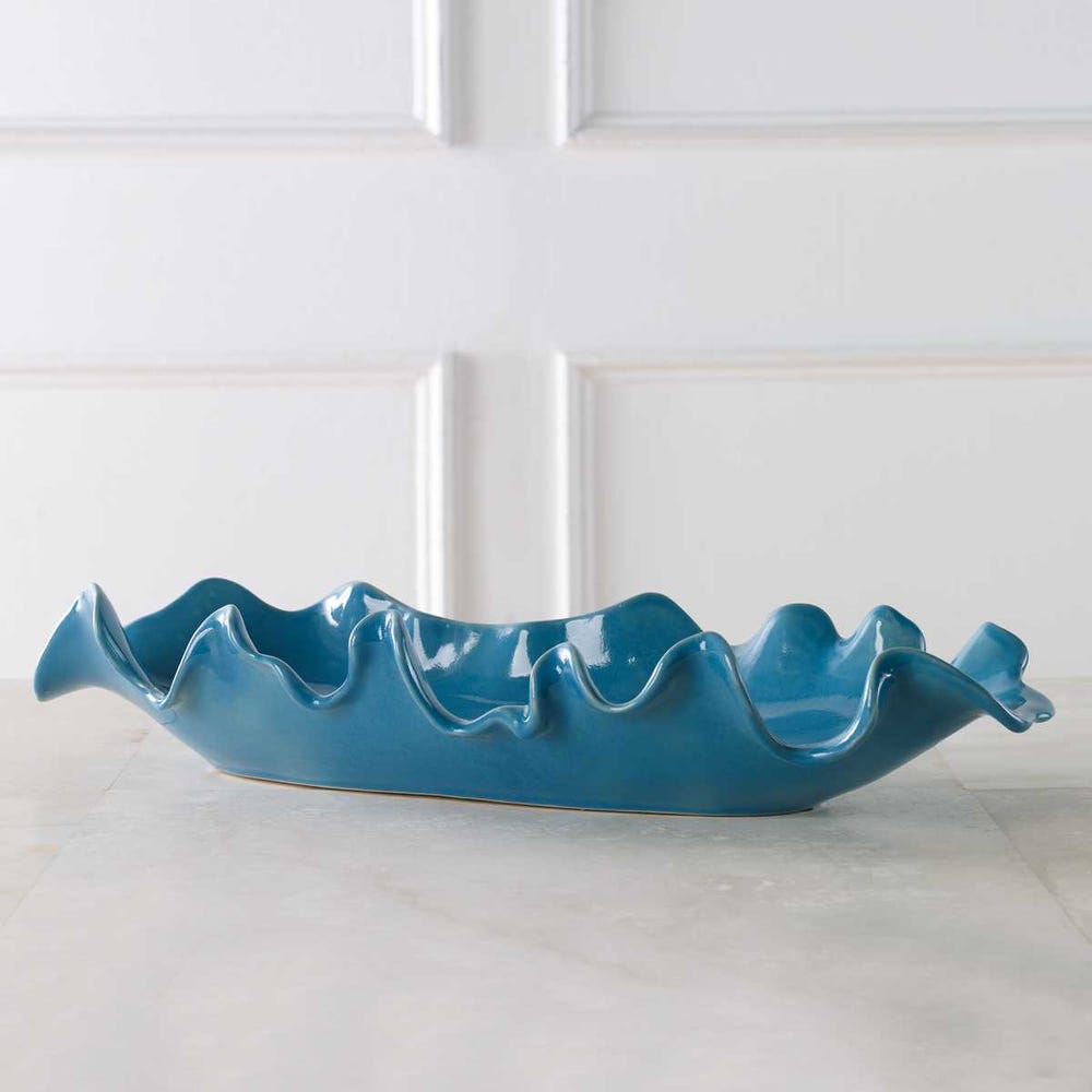 Ruffled Feathers Outdoor Bowl