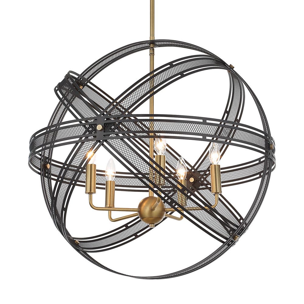 Spherical, 5 Lt Pendant