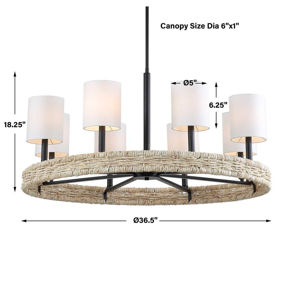 Faiyam, 8 Lt Chandelier