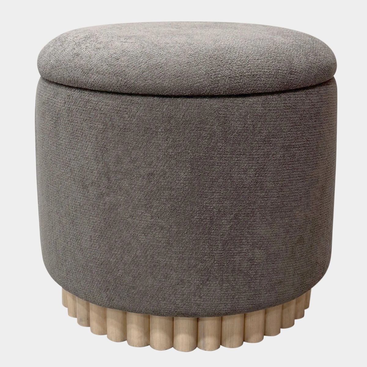 Sadie Round Storage Ottoman
