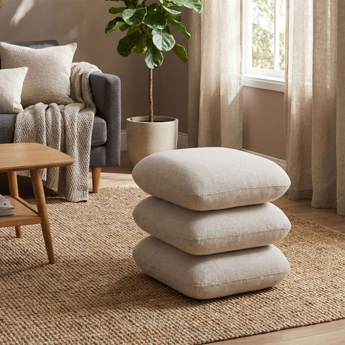 Rylee Square Ottoman