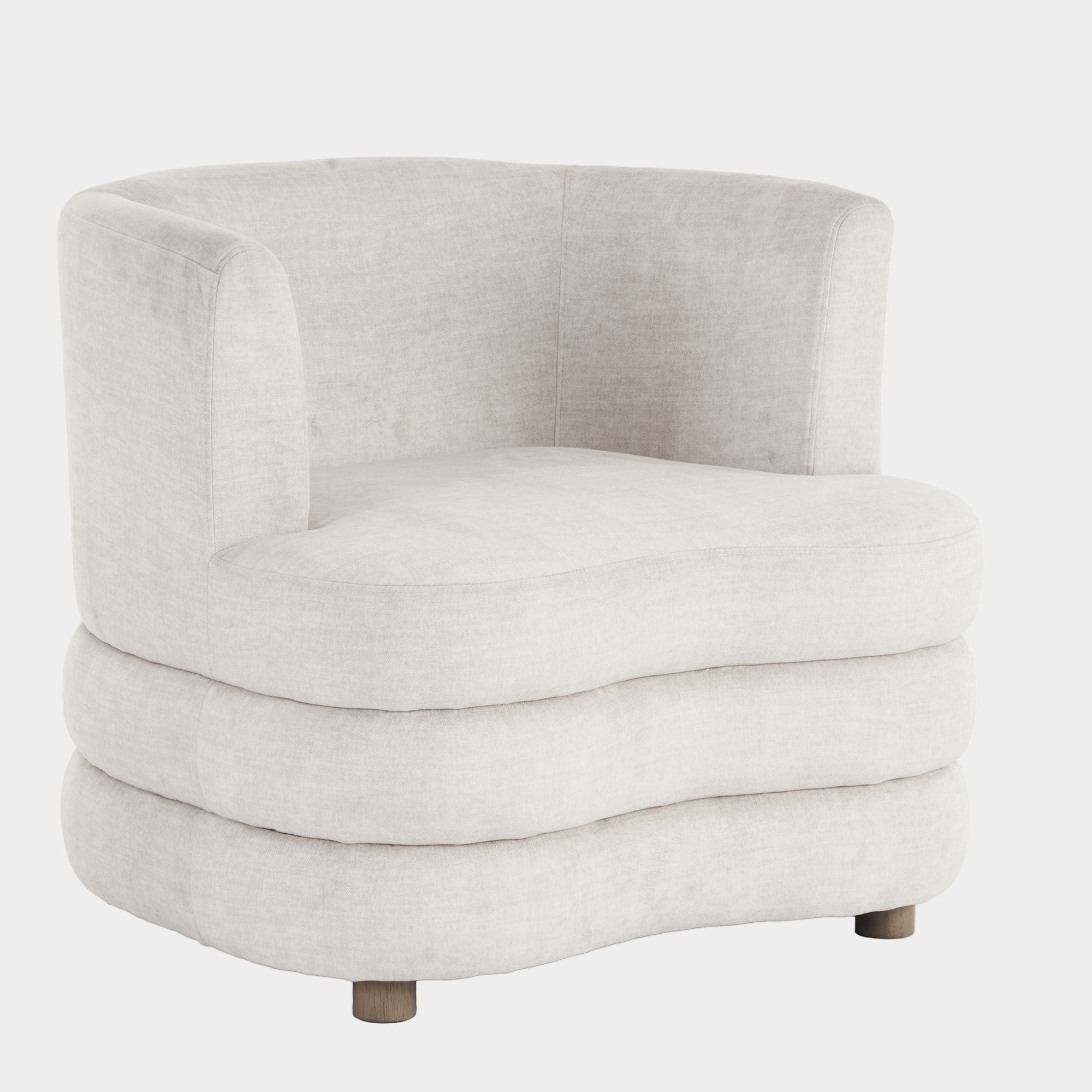 Dorian Accent Chair in Beige