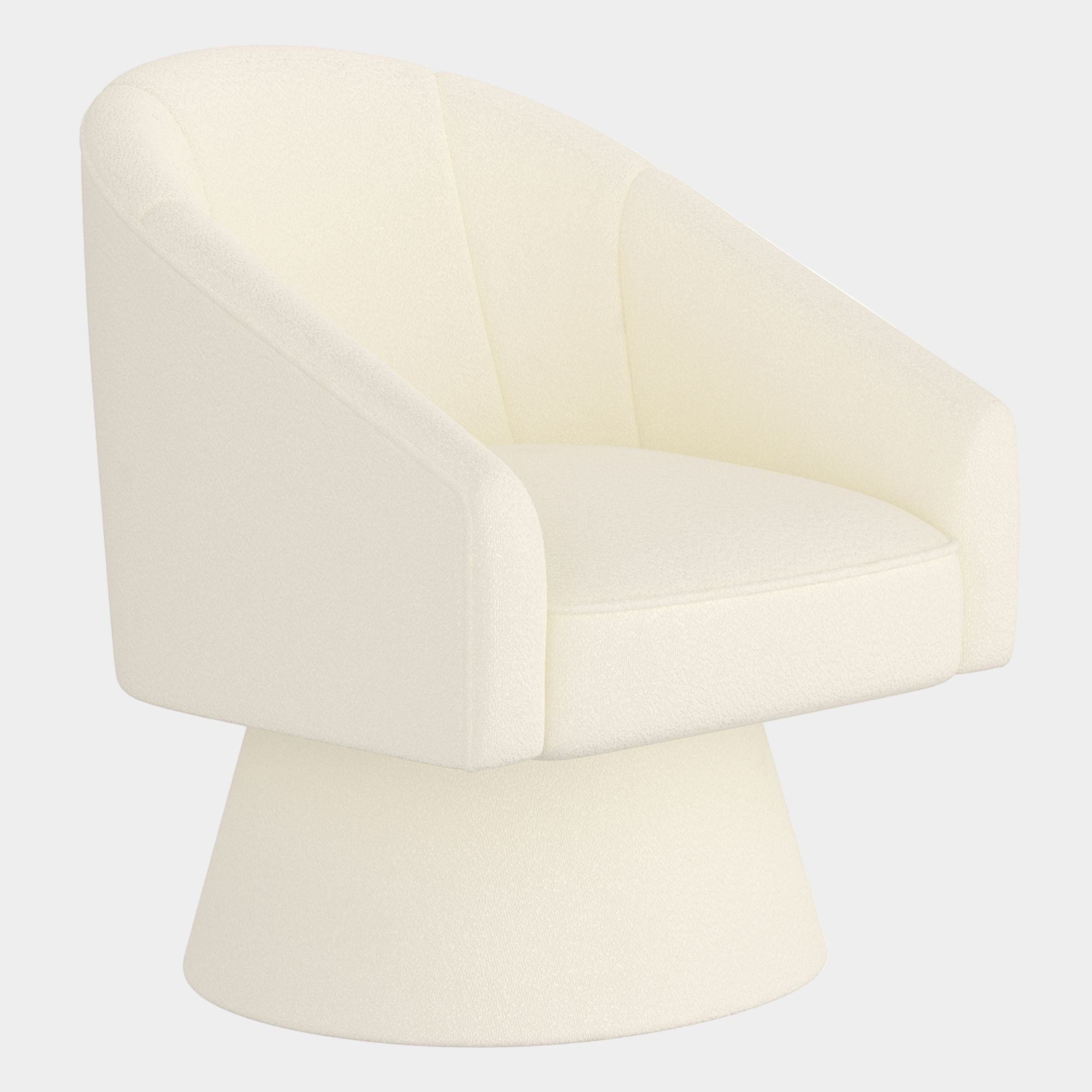 Tilsy Accent Chair in Ivory Boucle